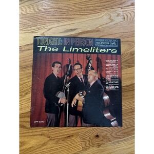 The Limeliters Tonight In Person RCA Victor LPM 2272 Folk Music Vinyl Record